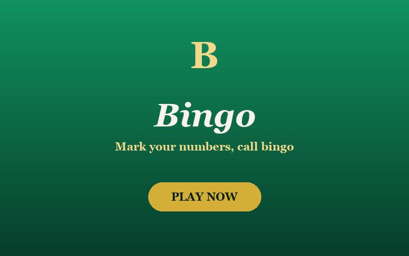 Bingo banner