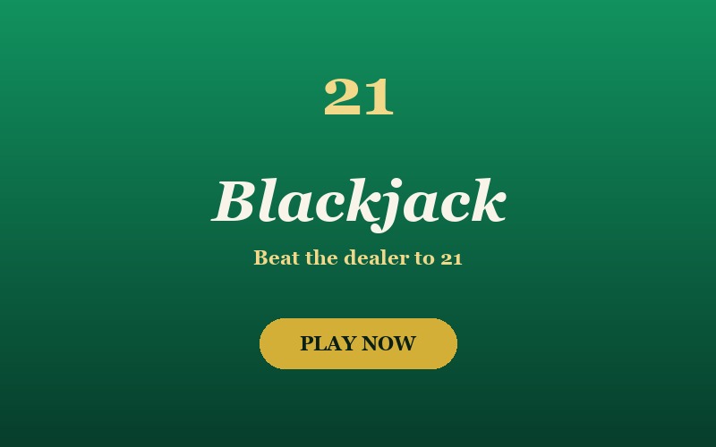Blackjack banner