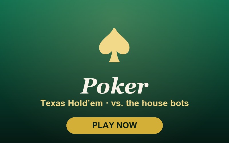 Poker banner